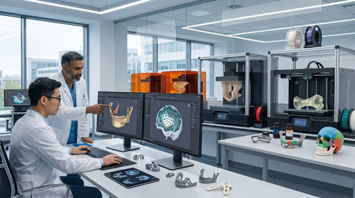 In-house 3D design and print — CTARS ready-to-use case-specific devices